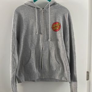 Santa Cruz Zip Up Sweatshirt